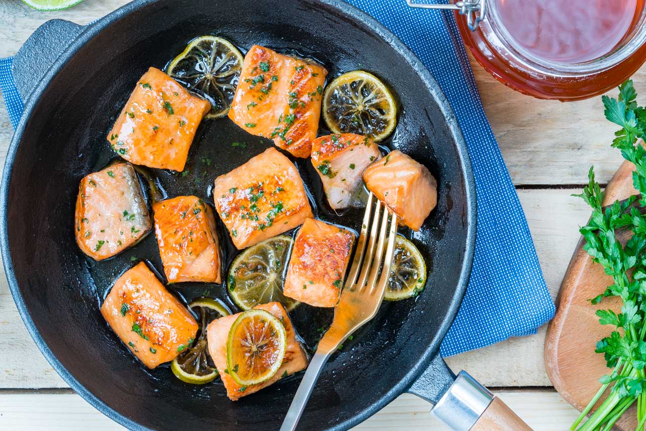 Clean Eating Honey Lime Salmon Recipe