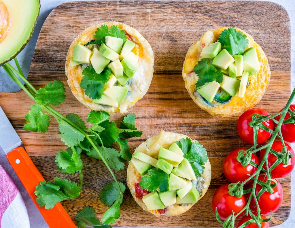 Clean Spicy Southwestern Egg Muffins