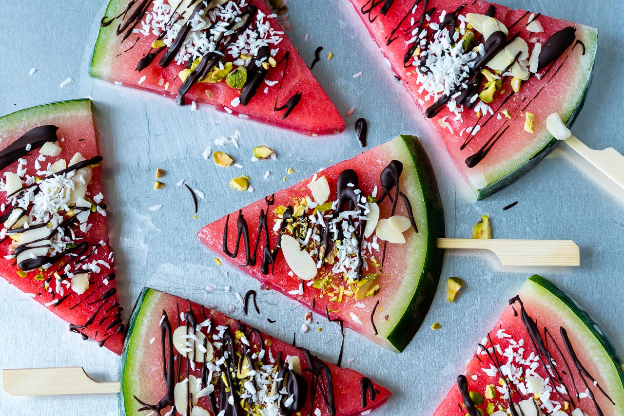 Dark Chocolate Watermelon Clean Eating Recipe