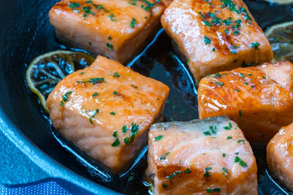 One-Pan Honey Lime Salmon Dinner Recipe