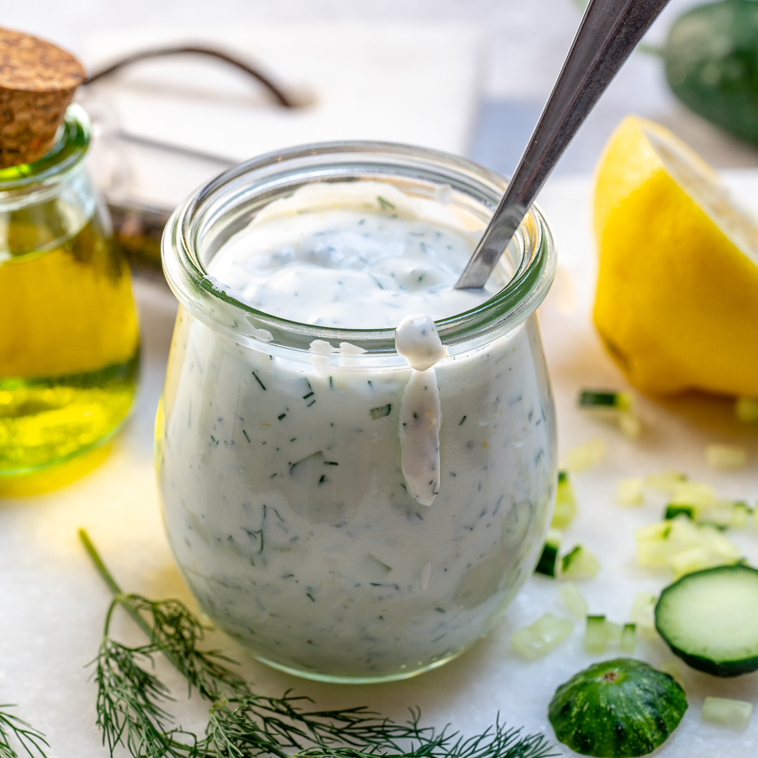 Clean Eats Flavorful Homemade Tzatziki Sauce