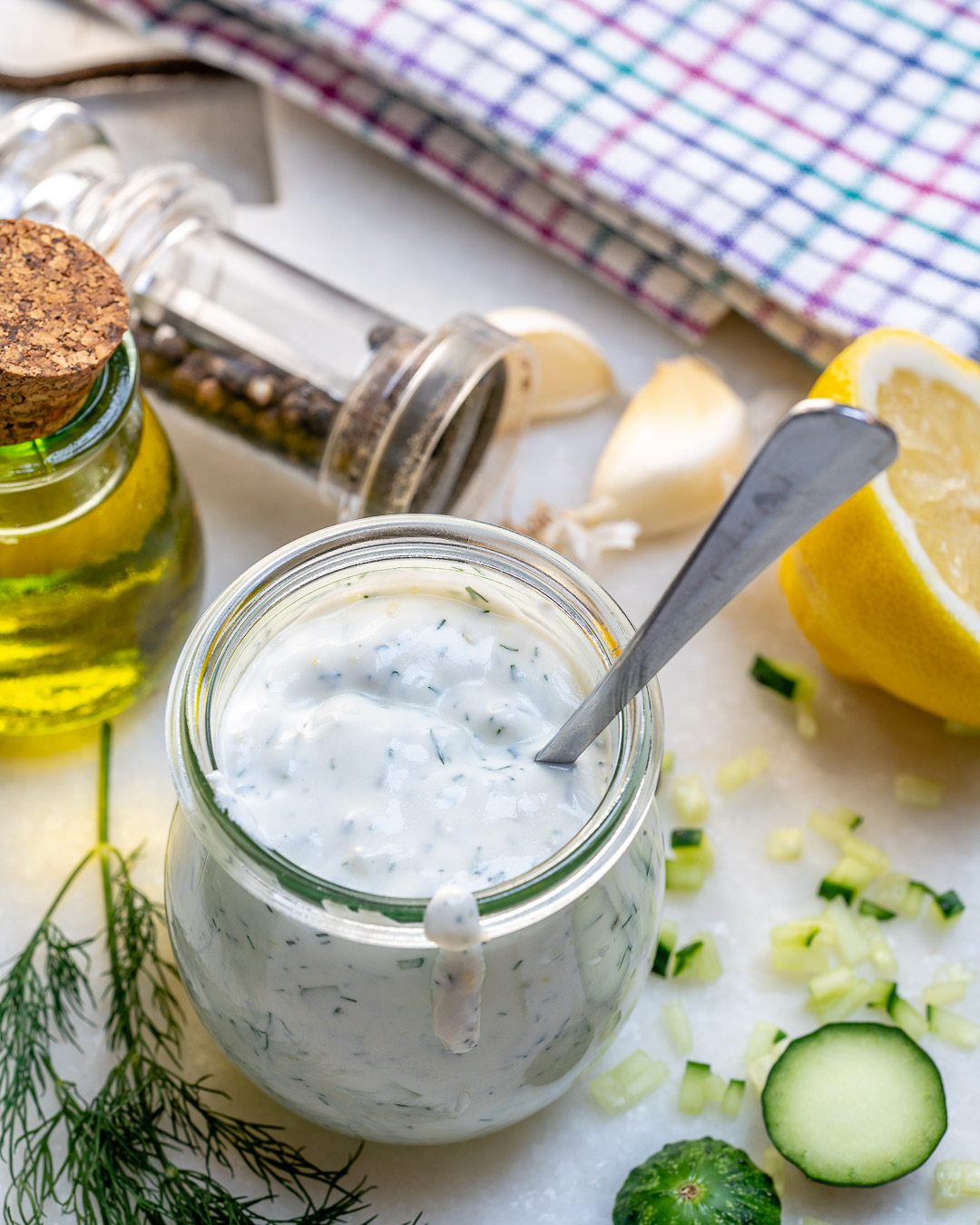 Homemade Tzatziki Sauce Instructions