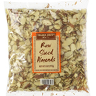 Trader Joes Raw Sliced Almonds